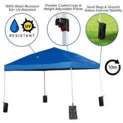 Flash Furniture 10'x10' Pop Up Event Canopy Tent With Wheeled Case And Folding Bench Set - Portable Tailgate, Camping, Event Set 11 Flash Furniture 10'x10' Pop Up Event Canopy Tent With Wheeled Case And Folding Bench Set - Portable Tailgate, Camping, Event Set -Flash Furniture Shop GUEST 23078d2b b5fe 4088 a843 80045bc7adbf