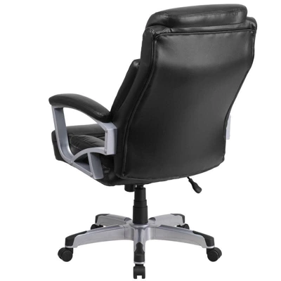 Hercules Series Big & Tall Executive Swivel Office Chair Black Leather - Flash Furniture 2 Hercules Series Big & Tall Executive Swivel Office Chair Black Leather - Flash Furniture - Image 2