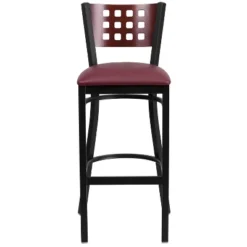 Flash Furniture Black Decorative Cutout Back Metal Restaurant Barstool -Flash Furniture Shop GUEST 24ccdfff 1b30 4a5d 9b13 507f9a6c7502