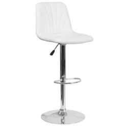 Flash Furniture Contemporary Vinyl Adjustable Height Barstool With Embellished Stitch Design And Chrome Base -Flash Furniture Shop GUEST 26b029f0 0de7 4d70 9f1e bd82c2ab9d2e