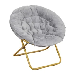Flash Furniture Gwen 38" Oversize Portable Faux Fur Folding Saucer Moon Chair For Dorm And Bedroom 25 Flash Furniture Gwen 38" Oversize Portable Faux Fur Folding Saucer Moon Chair For Dorm And Bedroom -Flash Furniture Shop GUEST 270287df ed29 4905 8fdc b8e4b6a151ac