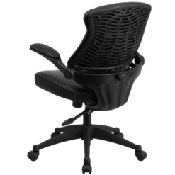Flash Furniture Kale Mid-Back Black LeatherSoft Executive Swivel Ergonomic Office Chair With Back Angle Adjustment And Flip-Up Arms 14 Flash Furniture Kale Mid-Back Black LeatherSoft Executive Swivel Ergonomic Office Chair With Back Angle Adjustment And Flip-Up Arms -Flash Furniture Shop GUEST 275da4f4 6389 47f5 89f8 285f39cbee67