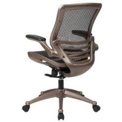 Flash Furniture Mid-Back Transparent Mesh Executive Swivel Office Chair With Flip-Up Arms -Flash Furniture Shop GUEST 27740699 6fbe 41a4 99f7 efff21751f17
