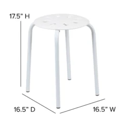 Flash Furniture Plastic Nesting Stack Stools, 17.5"Height (5 Pack) -Flash Furniture Shop GUEST 27b6e64e 1db9 48bd a785 7d348df0f63b