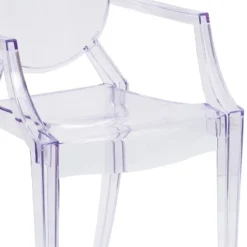 Flash Furniture Ghost Chair With Arms In Transparent Crystal -Flash Furniture Shop GUEST 28ec5429 ed65 4576 aa69 3018987e9987