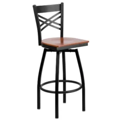 Flash Furniture Black ''X'' Back Swivel Metal Barstool 24 Flash Furniture Black ''X'' Back Swivel Metal Barstool -Flash Furniture Shop GUEST 2a2bd5a4 6fca 4ef9 9b26 45caa1aae2da