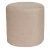 Flash Furniture Barrington Taut Upholstered Round Ottoman Pouf