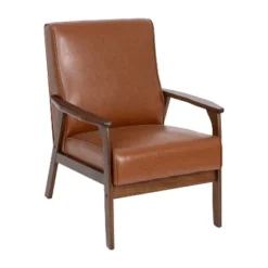 Flash Furniture Langston Commercial Grade Upholstered Mid Century Modern Arm Chair With Wooden Frame And Arms -Flash Furniture Shop GUEST 2b8f3cb9 96bf 4fd4 9e52 6f448bb8aa0f