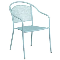 Flash Furniture Commercial Grade Indoor-Outdoor Steel Patio Arm Chair With Round Back -Flash Furniture Shop GUEST 2b9b877a c699 46f2 af71 471873fa65a1