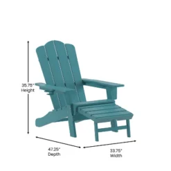 Flash Furniture Newport HDPE Adirondack Chair With Cup Holder And Pull Out Ottoman, All-Weather HDPE Indoor/Outdoor Lounge Chair 18 Flash Furniture Newport HDPE Adirondack Chair With Cup Holder And Pull Out Ottoman, All-Weather HDPE Indoor/Outdoor Lounge Chair -Flash Furniture Shop GUEST 2cb48d5d b116 4063 bc58 ef1effa6dfec