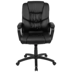 Flash Furniture Flash Fundamentals Big & Tall 400 Lb. Rated LeatherSoft Swivel Office Chair With Padded Arms -Flash Furniture Shop GUEST 2d06a2b6 27fd 46b7 b861 cafad6b493af