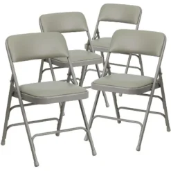 Flash Furniture 4 Pack HERCULES Series Curved Triple Braced & Double Hinged Upholstered Metal Folding Chair 26 Flash Furniture 4 Pack HERCULES Series Curved Triple Braced & Double Hinged Upholstered Metal Folding Chair -Flash Furniture Shop GUEST 2d8afbaf 4426 4d46 94a2 722c8c59aa83