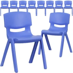 Flash Furniture 10 Pack Plastic Stackable School Chair With 13.25" Seat Height -Flash Furniture Shop GUEST 2de82612 44ee 429c 9eb5 1d2c61b188ea 1
