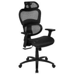 Flash Furniture Ergonomic Mesh Office Chair With 2-to-1 Synchro-Tilt, Adjustable Headrest, Lumbar Support, And Adjustable Pivot Arms -Flash Furniture Shop GUEST 2e879167 4997 4ea2 8bb7 138cc1aeda77