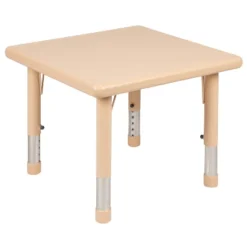 Flash Furniture 24" Square Plastic Height Adjustable Activity Table -Flash Furniture Shop GUEST 2febda5d 9433 44f6 9bf0 611f1c987b67