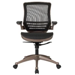 Flash Furniture Mid-Back Transparent Mesh Executive Swivel Office Chair With Flip-Up Arms -Flash Furniture Shop GUEST 31c8a627 ca78 40c0 9716 c5c30865da74