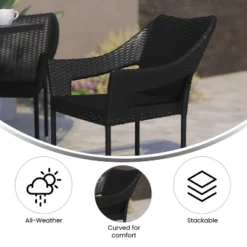 Flash Furniture Ethan Set Of 2 Commercial Grade Stacking Patio Chairs, All Weather PE Rattan Wicker Patio Dining Chairs 17 Flash Furniture Ethan Set Of 2 Commercial Grade Stacking Patio Chairs, All Weather PE Rattan Wicker Patio Dining Chairs -Flash Furniture Shop GUEST 3345fdc2 22f8 4f12 b93b a476353652b9 1