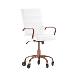 Flash Furniture Camilia Mid-Back Executive Swivel Office Chair With Arms, And Transparent Roller Wheels 24 Flash Furniture Camilia Mid-Back Executive Swivel Office Chair With Arms, And Transparent Roller Wheels -Flash Furniture Shop GUEST 38a08a0d 4ae4 4b68 be12 011391df3499