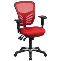 Flash Furniture Mid-Back Mesh Multifunction Executive Swivel Ergonomic Office Chair With Adjustable Arms -Flash Furniture Shop GUEST 38cad47e b739 4e45 9cc9 81857db11a6e