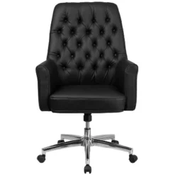 Flash Furniture Mid-Back Traditional Tufted LeatherSoft Executive Swivel Office Chair With Arms -Flash Furniture Shop GUEST 392303f0 552f 490e b3ec 59ab95909aff