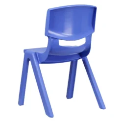 Flash Furniture 4 Pack Blue Plastic Stackable School Chair With 15.5'' Seat Height -Flash Furniture Shop GUEST 39c56bd6 b60e 448f b48a 72828cf84aa2