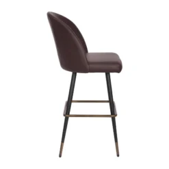 Flash Furniture Lyla Commercial Grade Modern Armless Barstools With Contoured Backrest, Steel Frame And Integrated Footrest - Set Of 2 -Flash Furniture Shop GUEST 3b08501d d1ef 4b6d a45e 1af1037598ca
