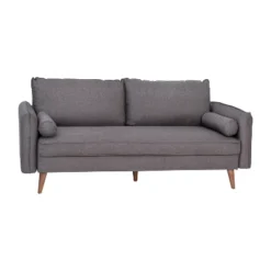 Flash Furniture Evie Mid-Century Modern Sofa With Fabric Upholstery & Solid Wood Legs -Flash Furniture Shop GUEST 3bec501c def9 4289 8613 18d702c7a0f8