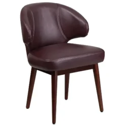 Flash Furniture Comfort Back Series Side Reception Chair With Walnut Legs -Flash Furniture Shop GUEST 3bfffdf1 37fd 48e8 af40 f4798664eeec