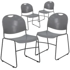 Flash Furniture 4 Pack HERCULES Series 880 Lb. Capacity Ultra-Compact Stack Chair With Metal Frame 9 Flash Furniture 4 Pack HERCULES Series 880 Lb. Capacity Ultra-Compact Stack Chair With Metal Frame -Flash Furniture Shop GUEST 3ca3146e 36d5 473f b7b4 0770f209f245