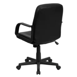 Flash Furniture Paulson Mid-Back Black Glove Vinyl Executive Swivel Office Chair With Arms -Flash Furniture Shop GUEST 3d7e25e1 8cf5 451f 8840 2bca1b6b0c32