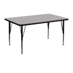 Flash Furniture 30''W X 48''L Rectangular Thermal Laminate Activity Table - Height Adjustable Short Legs 5 Flash Furniture 30''W X 48''L Rectangular Thermal Laminate Activity Table - Height Adjustable Short Legs -Flash Furniture Shop GUEST 3f088a5d c3ec 4a1a 8918 ac81f3d167e5