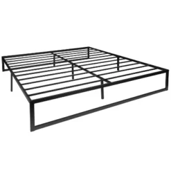 Flash Furniture 14 Inch Metal Platform Bed Frame - No Box Spring Needed With Steel Slat Support And Quick Lock Functionality -Flash Furniture Shop GUEST 41ff8005 738c 48d8 9e2a 4735288ff358 1