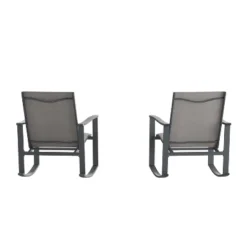 Flash Furniture Brazos Set Of 2 Outdoor Rocking Chairs With Flex Comfort Material And Metal Frame -Flash Furniture Shop GUEST 42646162 a74d 4da9 a7fa 0f36b27a13f8