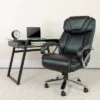 Flash Furniture HERCULES Series Big & Tall 500 Lb. Rated LeatherSoft Executive Swivel Ergonomic Office Chair With Extra Wide Seat