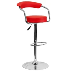 Flash Furniture Contemporary Vinyl Adjustable Height Barstool With Arms And Chrome Base 24 Flash Furniture Contemporary Vinyl Adjustable Height Barstool With Arms And Chrome Base -Flash Furniture Shop GUEST 43dec78c f122 47df 9959 ab75cb2c951e