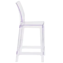 Flash Furniture Ghost Counter Stool With Square Back In Transparent Crystal -Flash Furniture Shop GUEST 44234576 684e 4691 a8e1 55a0710fe698