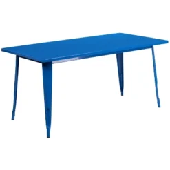 Flash Furniture Commercial Grade 31.5" X 63" Rectangular Metal Indoor-Outdoor Table -Flash Furniture Shop GUEST 44a9855b 601a 43a2 b9f8 398b3215e638