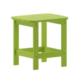 Flash Furniture Charlestown All-Weather Poly Resin Wood Commercial Grade Adirondack Side Table -Flash Furniture Shop GUEST 46e38898 2840 49f6 861d 515a035e8362