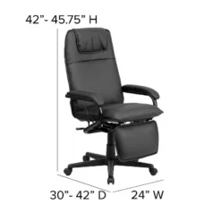 Flash Furniture High Back LeatherSoft Executive Reclining Ergonomic Swivel Office Chair With Arms 16 Flash Furniture High Back LeatherSoft Executive Reclining Ergonomic Swivel Office Chair With Arms -Flash Furniture Shop GUEST 47156e3f ccef 4f31 b8a0 5fd5f3e699c1