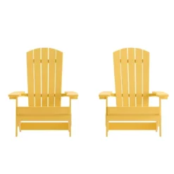 Flash Furniture Set Of 2 Charlestown All-Weather Poly Resin Folding Adirondack Chair -Flash Furniture Shop GUEST 48a7c879 f90d 4d4f 8600 31de4ea03c54