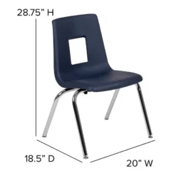 Flash Furniture Advantage Student Stack School Chair - 16-inch -Flash Furniture Shop GUEST 49476135 9666 46f0 a5ad 025710ea9980