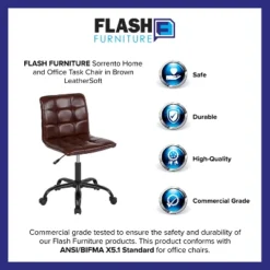 Flash Furniture Sorrento Home And Office Armless Task Office Chair With Tufted Back/Seat 26 Flash Furniture Sorrento Home And Office Armless Task Office Chair With Tufted Back/Seat -Flash Furniture Shop GUEST 4c061dc7 c171 4bd4 be3a 52b6c896218b