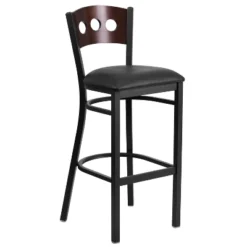 Flash Furniture Black Decorative 3 Circle Back Metal Restaurant Barstool -Flash Furniture Shop GUEST 4c7617fe 234b 42ef a447 f646d25a4545