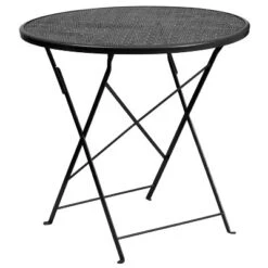 Flash Furniture Oia Commercial Grade 30" Round Indoor-Outdoor Steel Folding Patio Table -Flash Furniture Shop GUEST 4d02a9b6 81e7 4ae6 ba74 56761e6b6f98