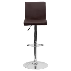 Flash Furniture Contemporary Vinyl Adjustable Height Barstool With Panel Back And Chrome Base -Flash Furniture Shop GUEST 4d85ce23 784d 4a20 b4c4 49ed238fa0a7