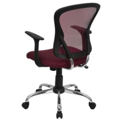 Flash Furniture Mid-Back Mesh Swivel Task Office Chair With Chrome Base And Arms -Flash Furniture Shop GUEST 4e1dc308 ef4f 4746 9219 df47d965f8b4