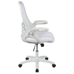 Flash Furniture Porter High Back White Mesh Ergonomic Swivel Office Chair With White Frame And Flip-up Arms -Flash Furniture Shop GUEST 4e313a03 53ce 434f 890d 653df3e56a86