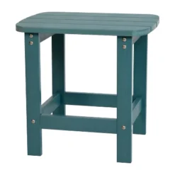 Flash Furniture Charlestown All-Weather Poly Resin Wood Commercial Grade Adirondack Side Table -Flash Furniture Shop GUEST 4f1db160 7e9d 4532 a018 23a63b2c0f93