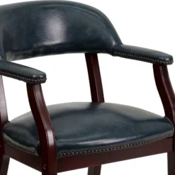 Flash Furniture Navy Vinyl Luxurious Conference Chair With Accent Nail Trim -Flash Furniture Shop GUEST 4fc0bbc4 7e8f 4d07 9641 e066a207b98a