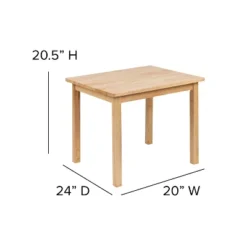 Flash Furniture Kids Solid Hardwood Table And Chair Set For Playroom, Bedroom, Kitchen - 3 Piece Set 27 Flash Furniture Kids Solid Hardwood Table And Chair Set For Playroom, Bedroom, Kitchen - 3 Piece Set -Flash Furniture Shop GUEST 4fd57af1 acbd 4414 9754 5beb9cfdd5c0